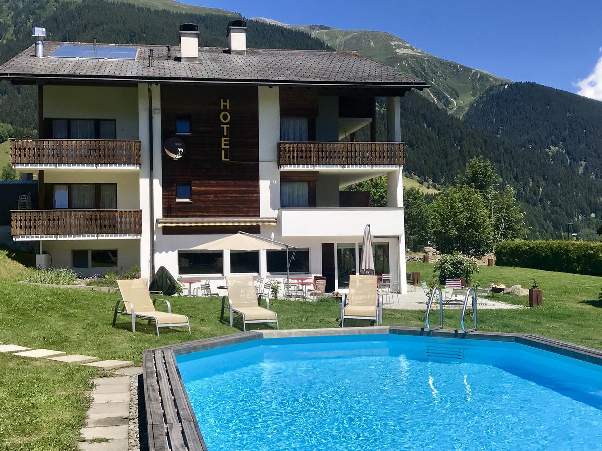 Hotel Pazzola Disentis Exteriér fotografie