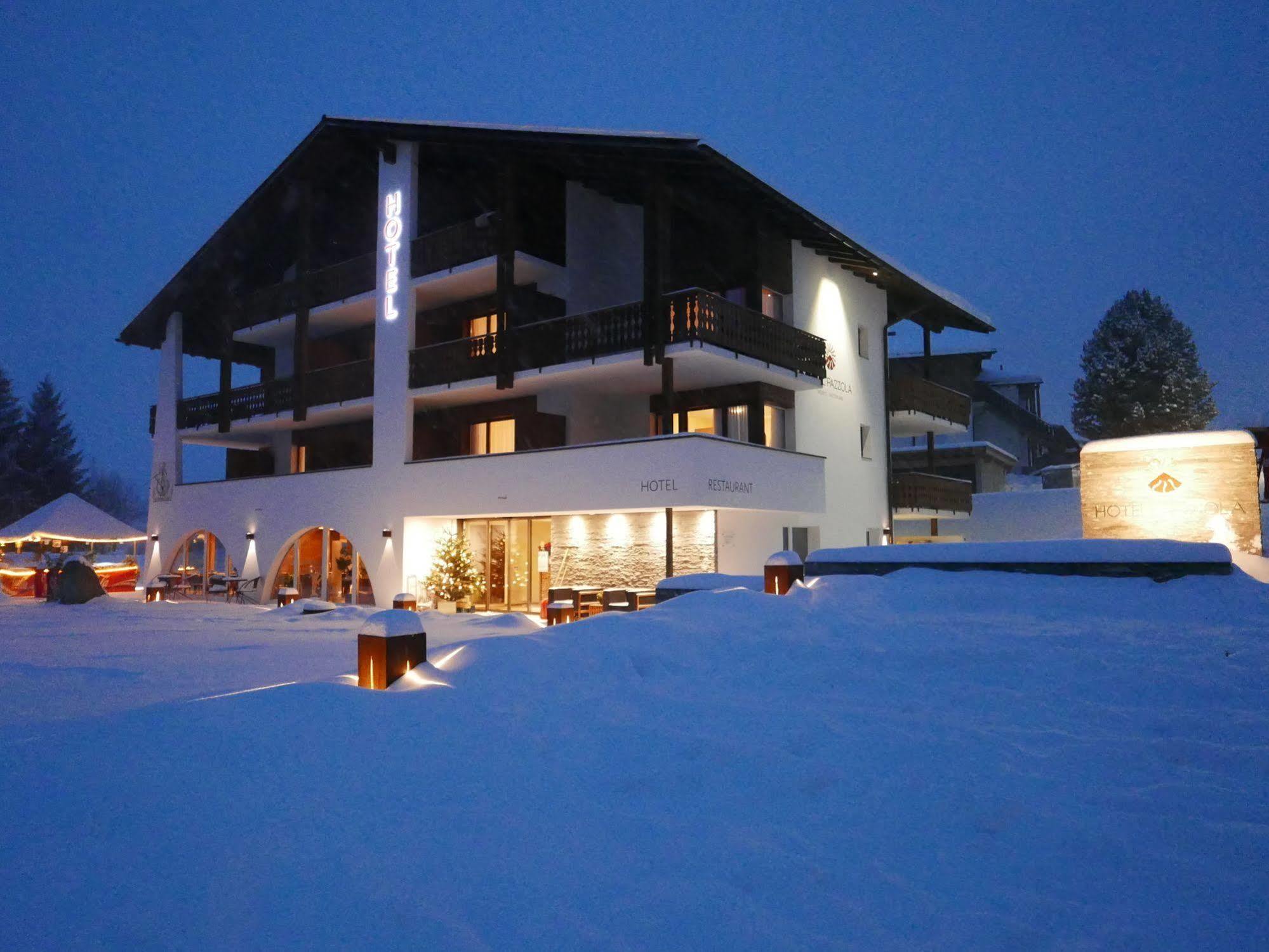 Hotel Pazzola Disentis Exteriér fotografie