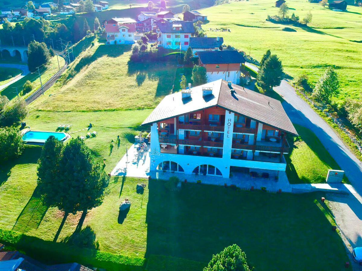 Hotel Pazzola Disentis Exteriér fotografie